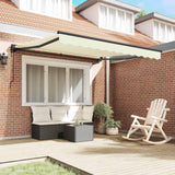 Tenda Retrattile Crema 300x250 cm Tessuto