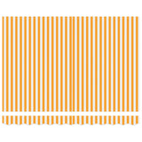 Tenda Retrattile Giallo e Bianco 300x250 cm Tessuto