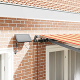 Tenda Retrattile Giallo e Arancione 300 x 250 cm Tessuto