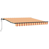 Tenda retrattile Giallo e Arancione 300 x 250 cm