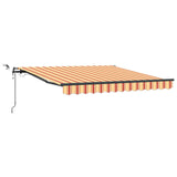 Tessuto per Tenda Giallo e Arancione 300 x 250 cm Poliestere