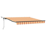 Tenda retrattile Giallo e Arancione 300 x 250 cm Poliestere