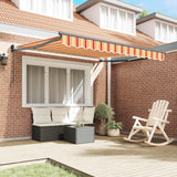 Tenda retrattile Giallo e Arancione 300 x 250 cm