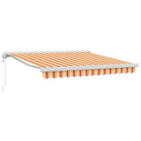 Tenda retrattile Giallo e Arancione 300 x 250 cm