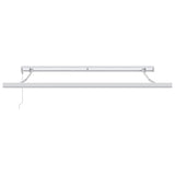 Tenda retrattile Rosso e Bianco 300 x 250 cm Tela e Alluminio