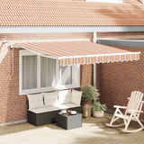 Tenda Retrattile Multicolore 300 x 250 cm Poliestere e Metallo