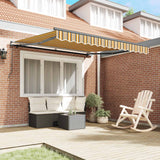Tenda Retrattile Multicolore 300 x 250 cm Poliestere e Acciaio