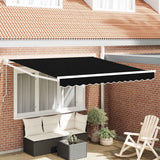 Tenda retrattile Nero 300 x 250 x 165 cm