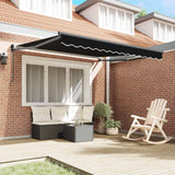 Tenda retrattile Nero 300 x 250 x 165 cm