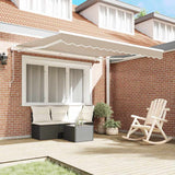 Tenda retrattile Beige 300 x 250 cm Tessuto e Alluminio