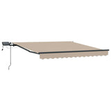 Tenda Retrattile Beige 300 x 250 cm Tessuto