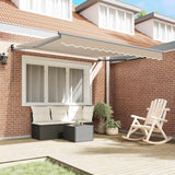 Tenda da Sole Beige 3 x 2,5 m Poliestere e metallo