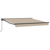 Tenda Retrattile Beige 300x250 cm Tessuto