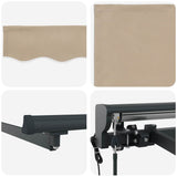 Tenda Retrattile Beige 300x250 cm Tessuto