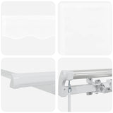 Tenda da Sole Bianco 300 x 250 x 165 cm Poliestere