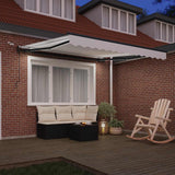 Tenda retrattile Bianco 300 x 250 cm Poliestere