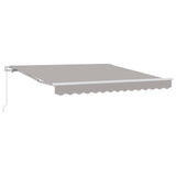 Tenda da Sole Grigio chiaro 300 x 250 x 165 cm Poliestere