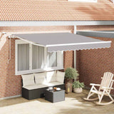 Tenda Retrattile Grigio chiaro 300 x 250 cm