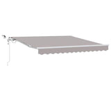 Tessuto per Tenda Grigio Chiaro 300 x 250 cm Poliestere