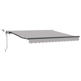 Tenda retrattile Grigio Chiaro 300 x 250 cm Poliestere