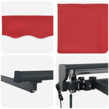 Struttura della tenda Rosso 300 x 250 cm