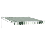 Tenda da Sole Verde e Bianco 300 x 250 x 165 cm Poliestere