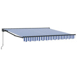 Struttura della tenda Blu e Bianco 350 x 250 cm