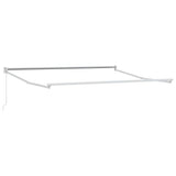 Tenda retrattile Arancione e Marrone 350 x 250 x 165 cm