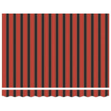 Tenda da Sole Rosso e Nero 350 x 250 x 165 cm Poliestere