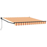 Tenda retrattile Giallo e Arancione 350 x 250 x 165 cm