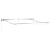 Tettuccio Elettrico Retrattile Rosso e Bianco 350 x 250 cm