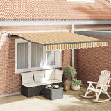 Tenda retrattile Multicolore 350 x 250 cm Poliestere