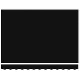 Tenda Retrattile Nero 350 x 250 cm Tessuto