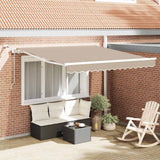 Tessuto per Tenda Beige 350 x 250 cm Poliestere