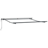 Tenda Retrattile Bianco 350 x 250 cm Tessuto e Alluminio