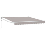 Tenda retrattile Grigio Chiaro 350 x 250 cm