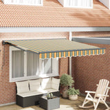 Struttura della tenda Verde e Giallo 350 x 250 cm