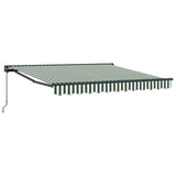 Struttura della tenda Verde e Bianco 350 x 250 cm