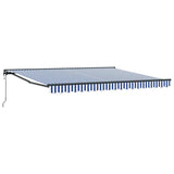 Struttura della tenda Blu e Bianco 400  300 cm