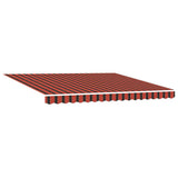 Tenda Retrattile arancione e marrone 400  300 cm Poliestere