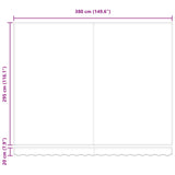 Struttura della tenda Marrone 400  300 cm