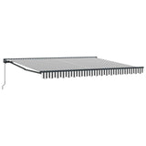Struttura della tenda Antracite e Bianco 400  300 cm