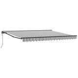 Struttura della tenda Antracite e Bianco 400  300 cm