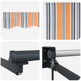 Tenda Retrattile Multicolore 400  300 cm Poliestere