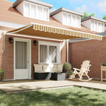 Tenda Retrattile Multicolore 400  300 cm Poliestere