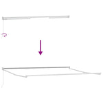 Tenda Retrattile Multicolore 400  300 cm Poliestere