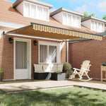 Tenda Retrattile Multicolore 400  300 cm Poliestere