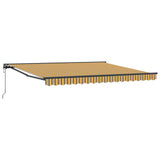 Struttura della tenda Giallo e Grigio 400  300 cm