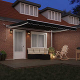 Tessuto per Tenda Nero 400  300 cm Poliestere