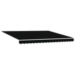 Tenda Retrattile Nero 400  300 cm Poliestere